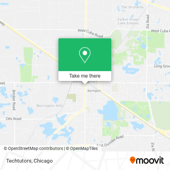 Techtutors map