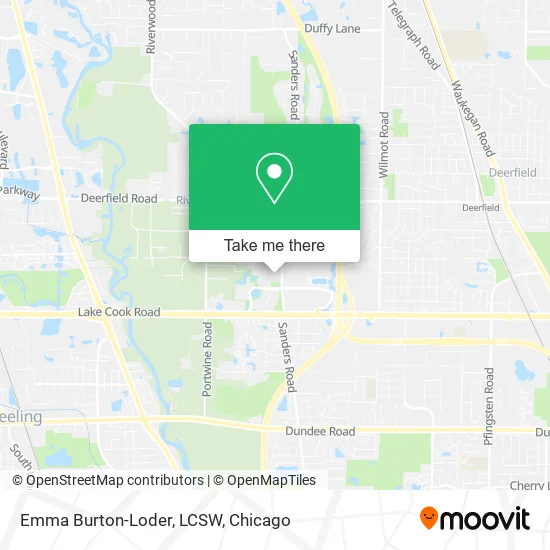 Emma Burton-Loder, LCSW map