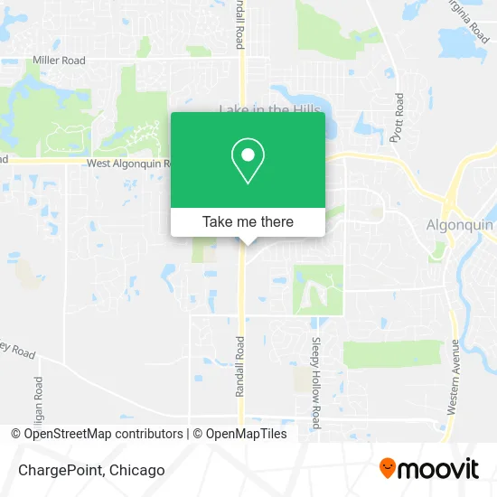 ChargePoint map