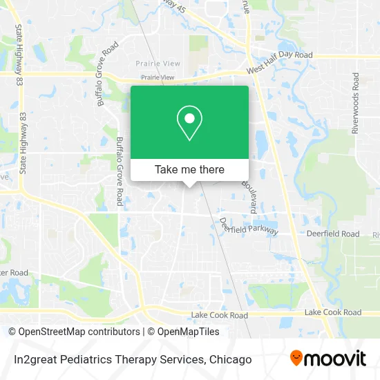 In2great Pediatrics Therapy Services map