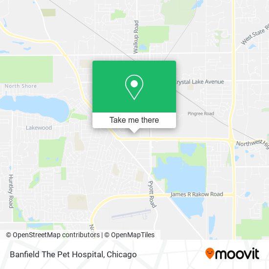 Mapa de Banfield The Pet Hospital