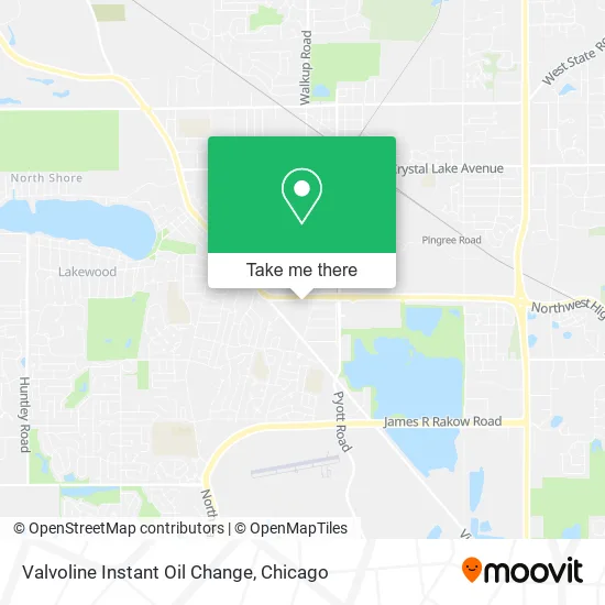 Valvoline Instant Oil Change map