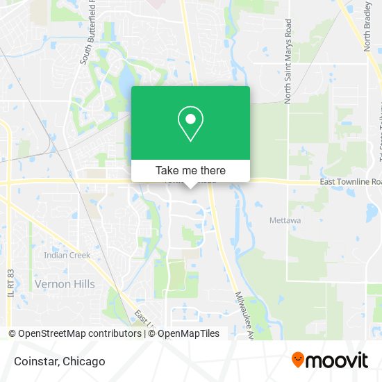 Mapa de Coinstar