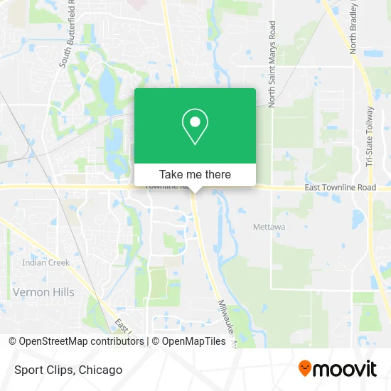 Sport Clips map