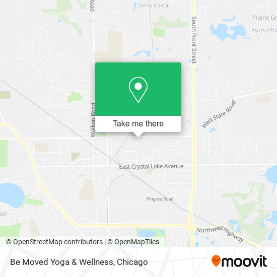 Be Moved Yoga & Wellness map