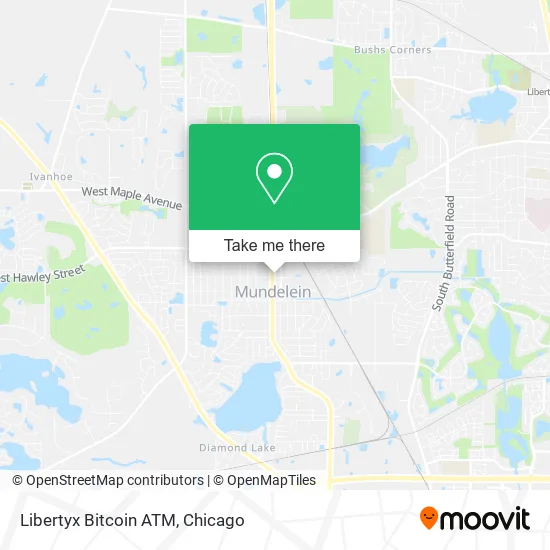 Libertyx Bitcoin ATM map