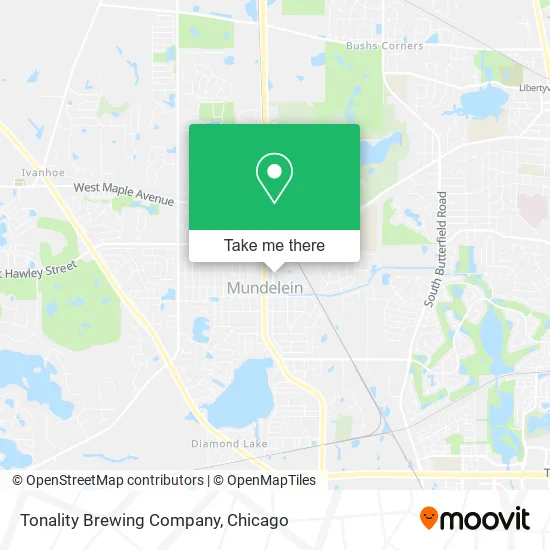 Tonality Brewing Company map