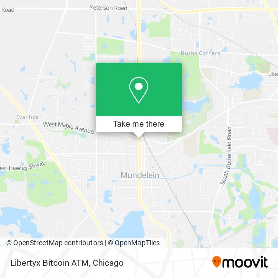 Libertyx Bitcoin ATM map