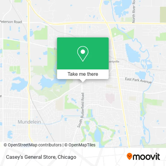 Casey's General Store map