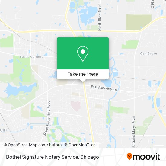 Bothel Signature Notary Service map