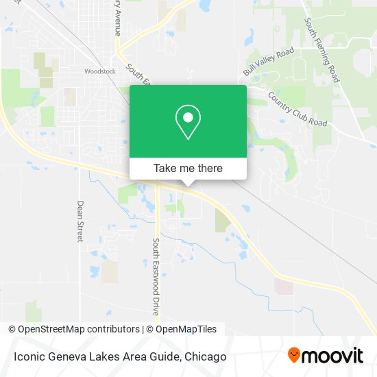 Iconic Geneva Lakes Area Guide map