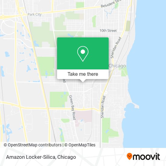 Amazon Locker-Silica map