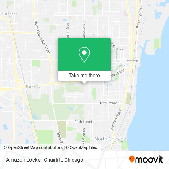 Amazon Locker-Chairlift map