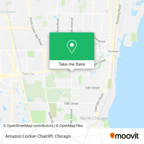 Amazon Locker-Chairlift map