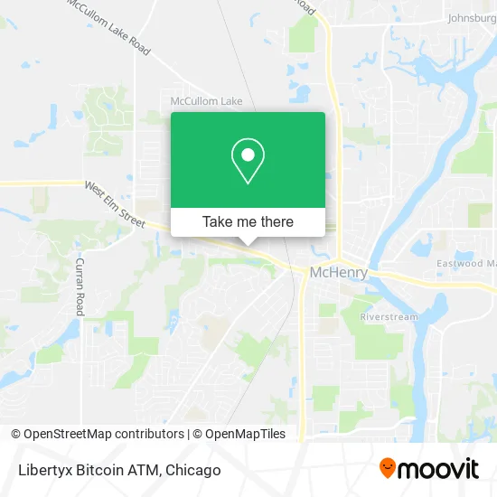 Mapa de Libertyx Bitcoin ATM