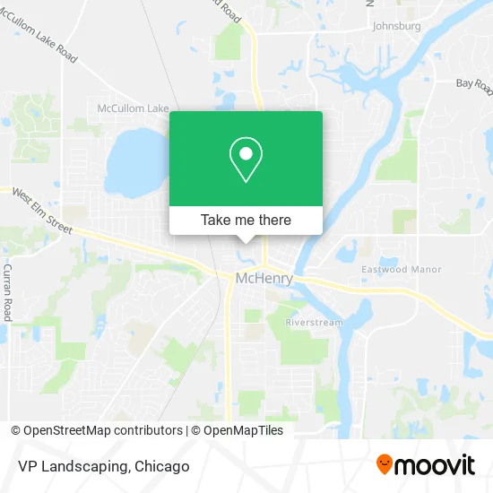 VP Landscaping map