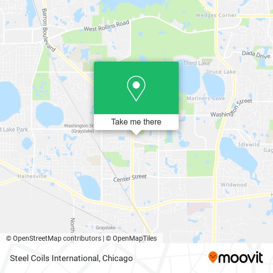 Mapa de Steel Coils International