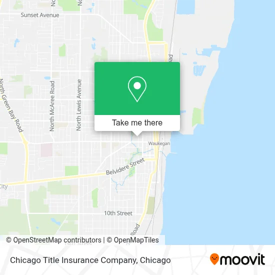 Chicago Title Insurance Company map