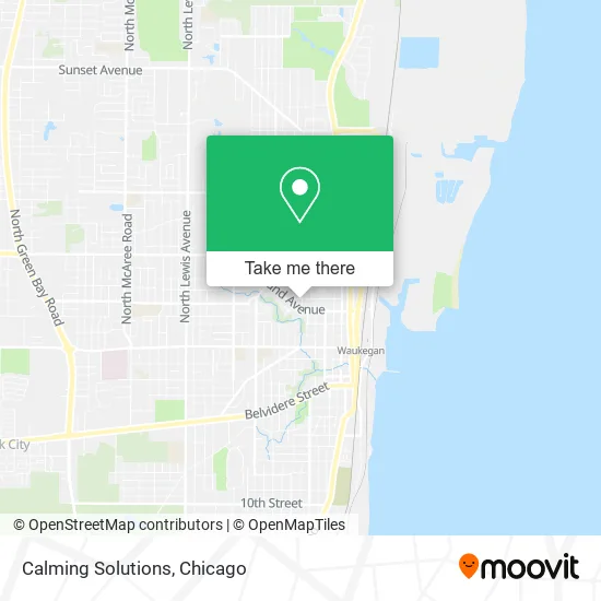 Calming Solutions map