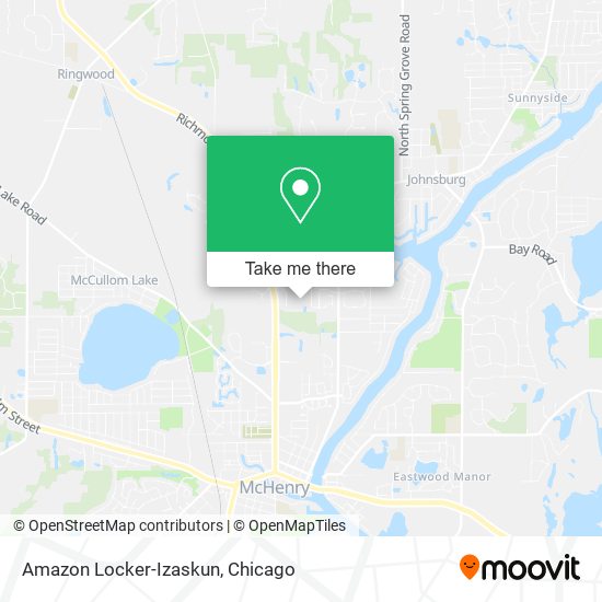 Mapa de Amazon Locker-Izaskun