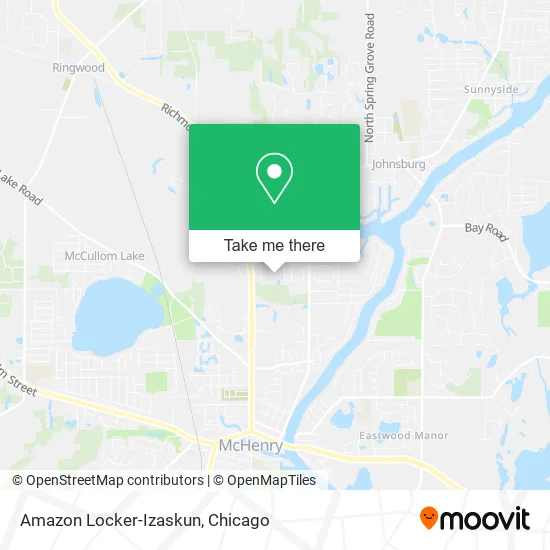 Amazon Locker-Izaskun map