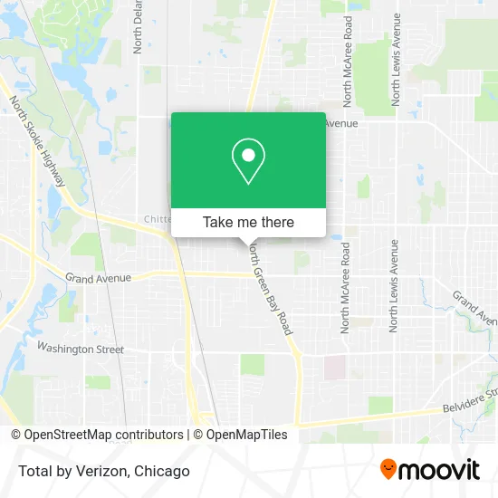 Total by Verizon map