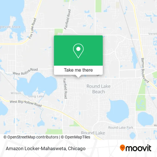 Amazon Locker-Mahasweta map