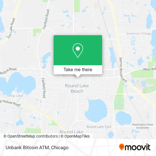 Unbank Bitcoin ATM map