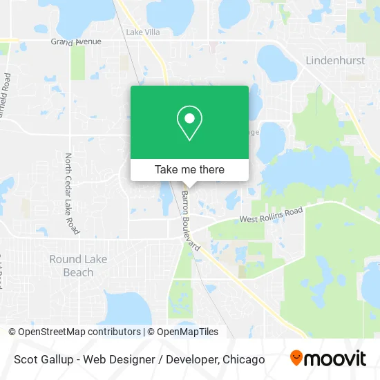 Scot Gallup - Web Designer / Developer map
