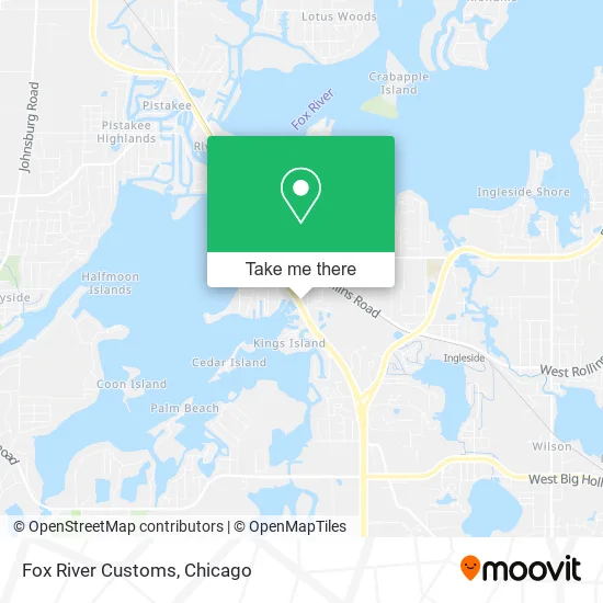 Fox River Customs map