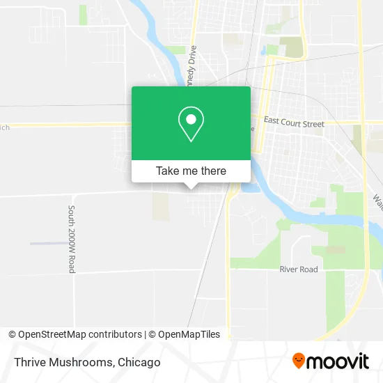 Thrive Mushrooms map