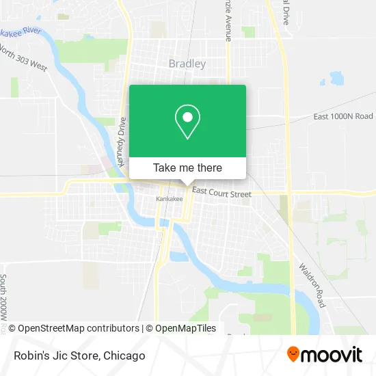 Robin's Jic Store map