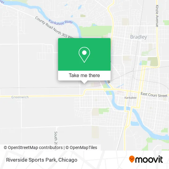 Riverside Sports Park map