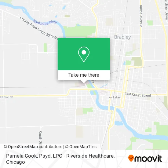 Mapa de Pamela Cook, Psyd, LPC - Riverside Healthcare