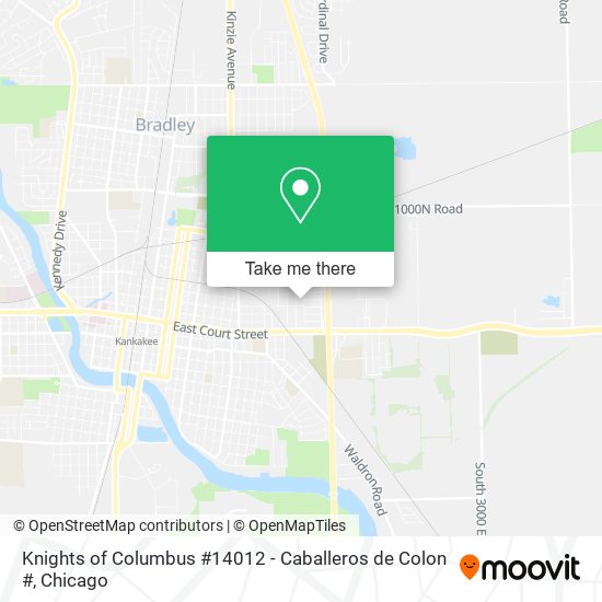 Knights of Columbus #14012 - Caballeros de Colon # map