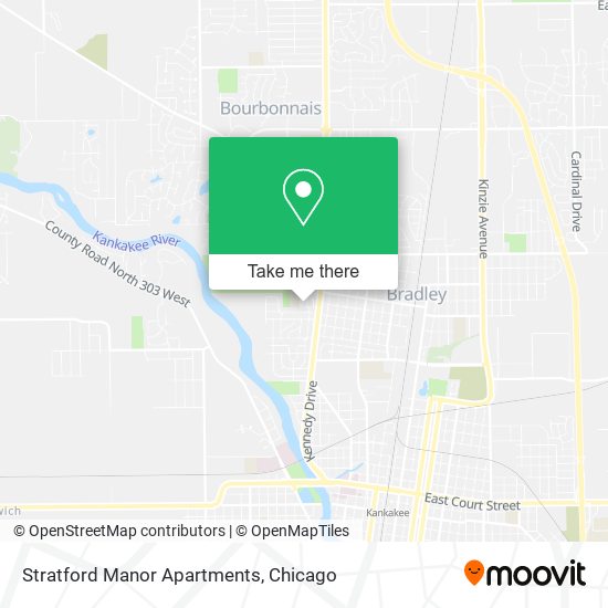 Mapa de Stratford Manor Apartments