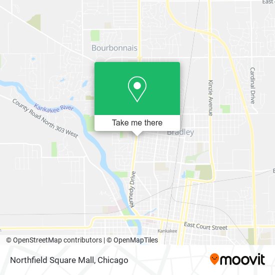 Mapa de Northfield Square Mall
