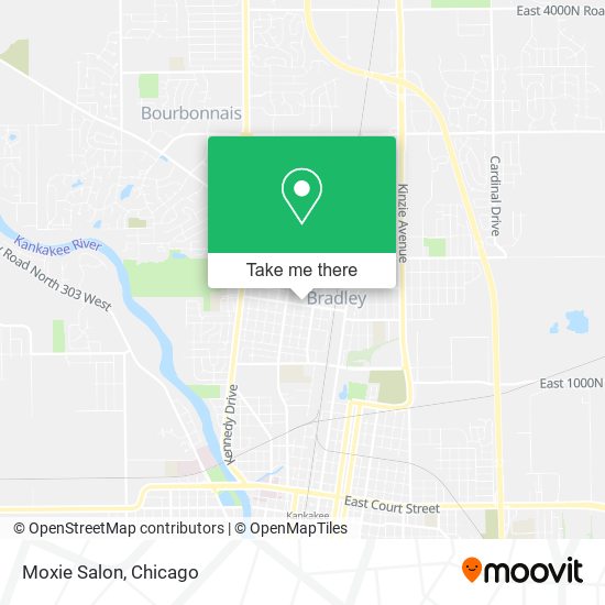 Mapa de Moxie Salon