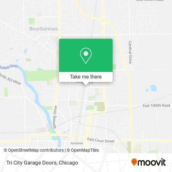 Mapa de Tri City Garage Doors