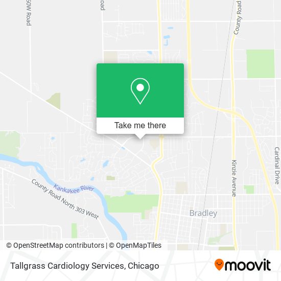 Tallgrass Cardiology Services map