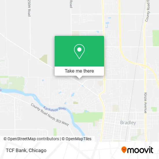 TCF Bank map