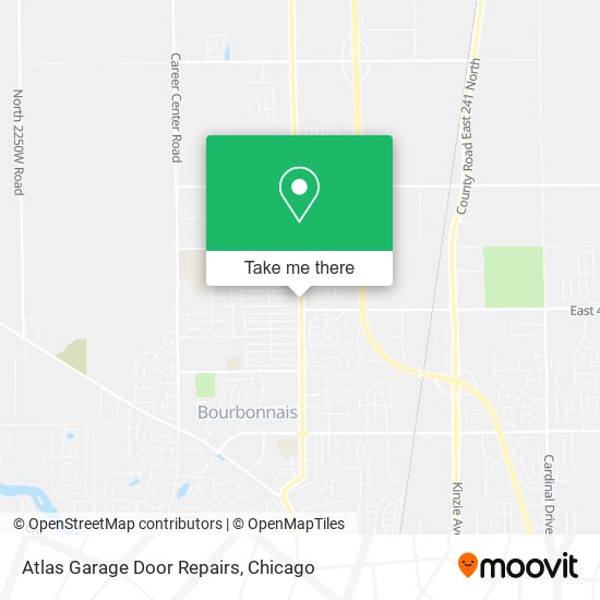 Mapa de Atlas Garage Door Repairs