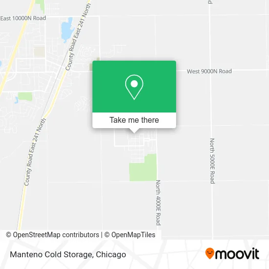 Manteno Cold Storage map