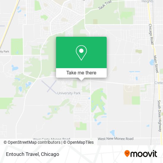 Entouch Travel map