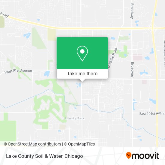 Lake County Soil & Water map