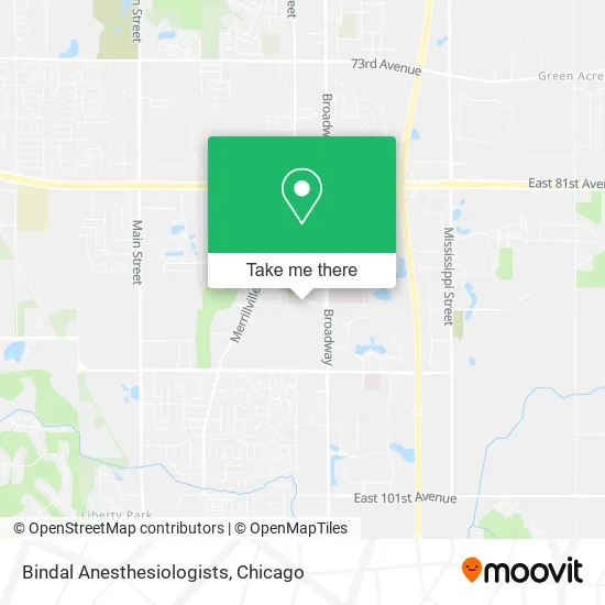 Bindal Anesthesiologists map