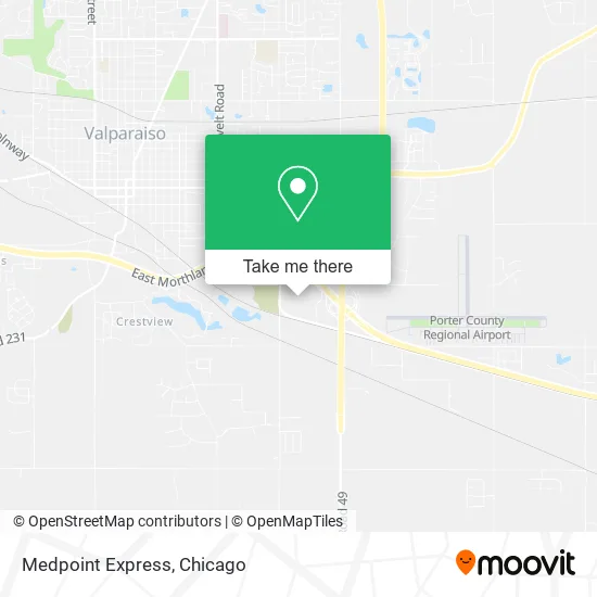 Medpoint Express map