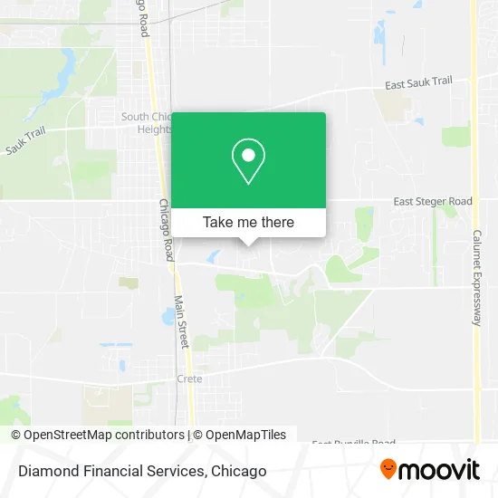 Diamond Financial Services map