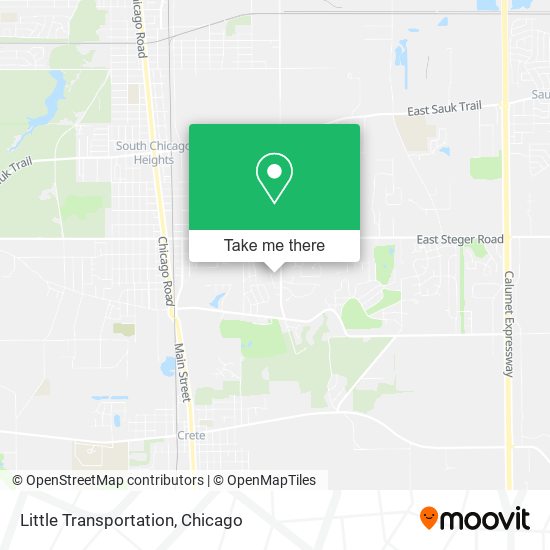 Mapa de Little Transportation