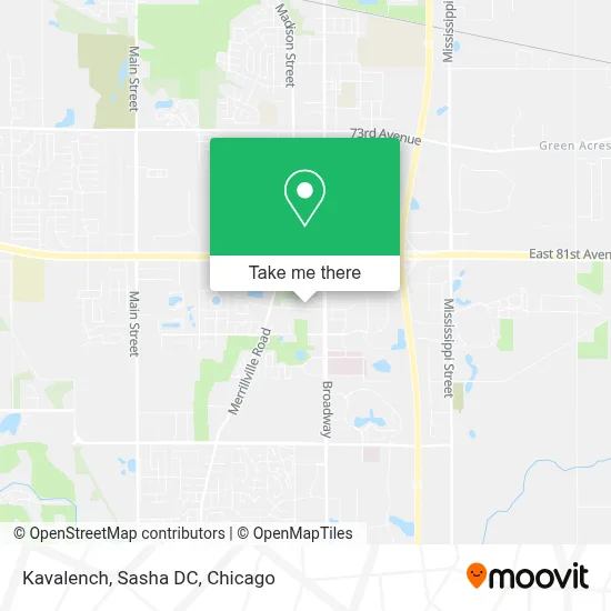 Kavalench, Sasha DC map